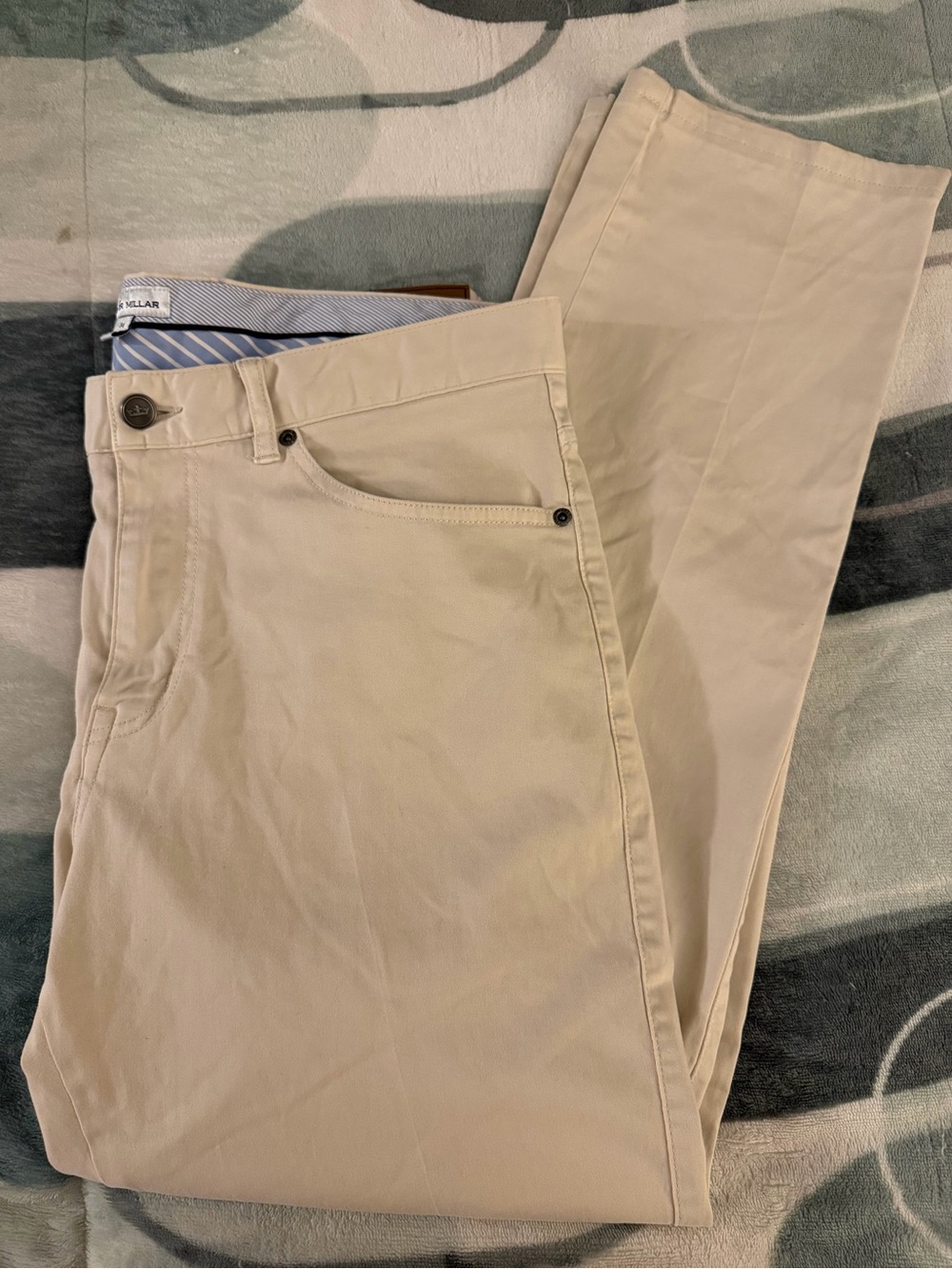 Peter Millar Men's Khaki Chinos - Light Tan